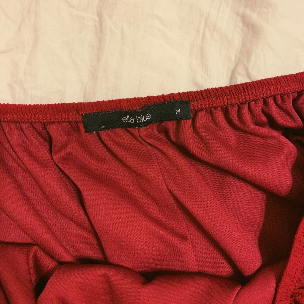 Strapless, Ruffled, DRESS - Picture 3 of 3